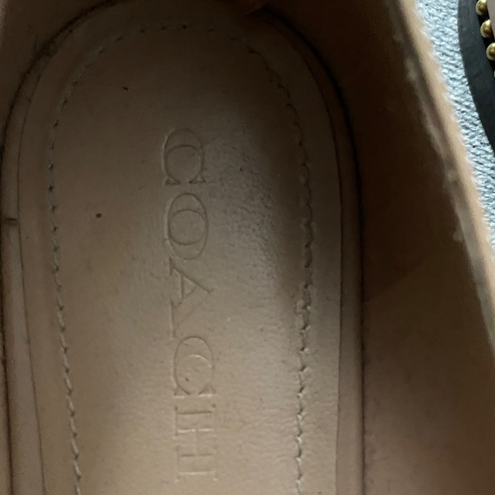 Coach Classic Pointed Toe Nude Flats Size 10 - Picture 2 of 8